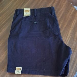 Foundry Men's Flat Front Black Shorts